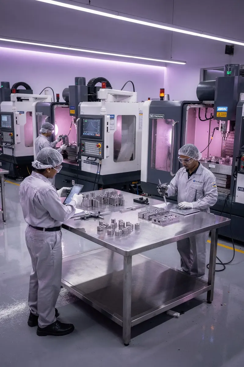 Precision machining facility